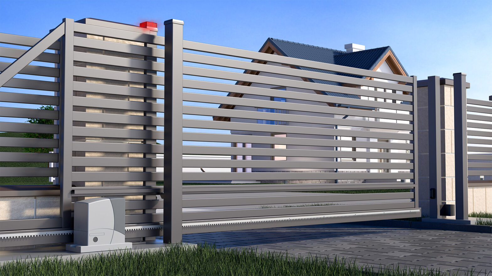 Custom Made Driveway Gate